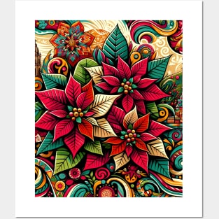 Nochebuena Mexicana Posters and Art